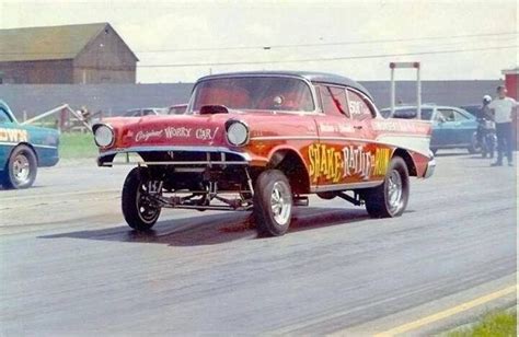 '57 Chevy gasser | Drag racing cars, Muscle cars, Drag racing