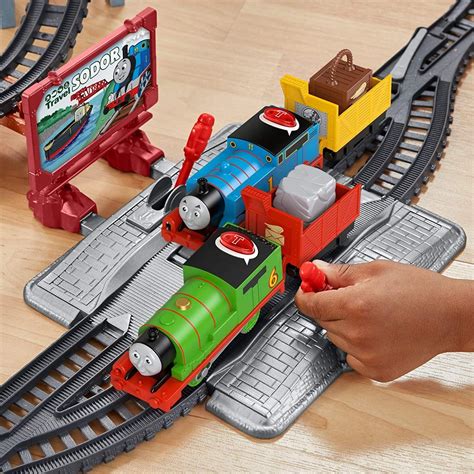 TrackMaster Talking Thomas & Percy Train Set, from Mattel/Fisher-Price ...