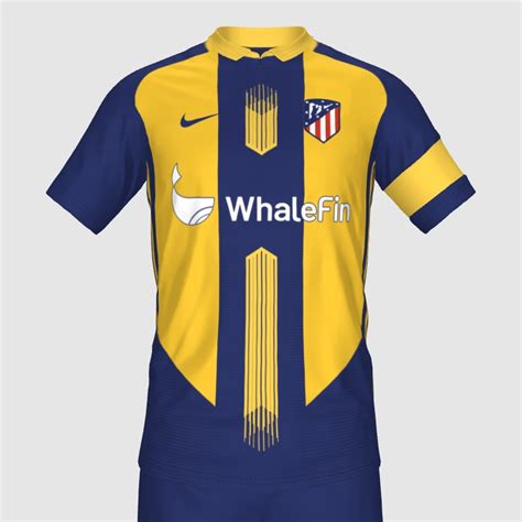 Atletico Madrid Away 23-24 - FIFA 23 Kit Creator Showcase