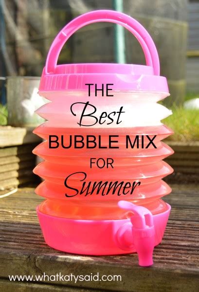 How to make homemade bubble solution | Best DIY bubble recipe