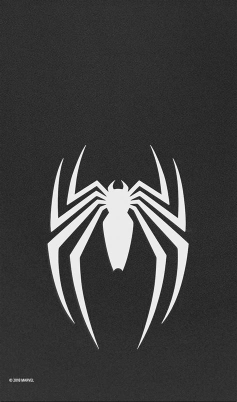 Spiderman Logo (Grey & White) | Fotos de superhéroes, Fotos de linkin ...