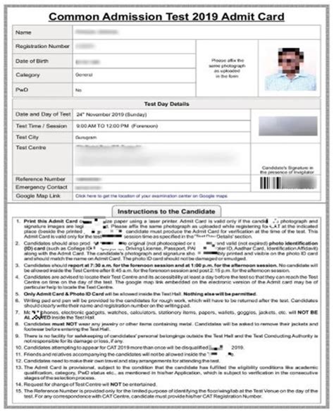 CAT Admit Card 2020 - How to download, Common Errors and Instructions
