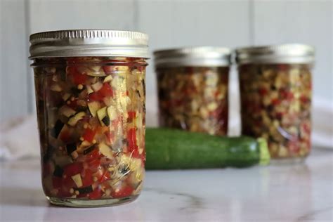 Zucchini Relish Recipe for Canning - Creative Canning