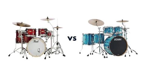 Tama vs Pearl Drums: Brand Comparison