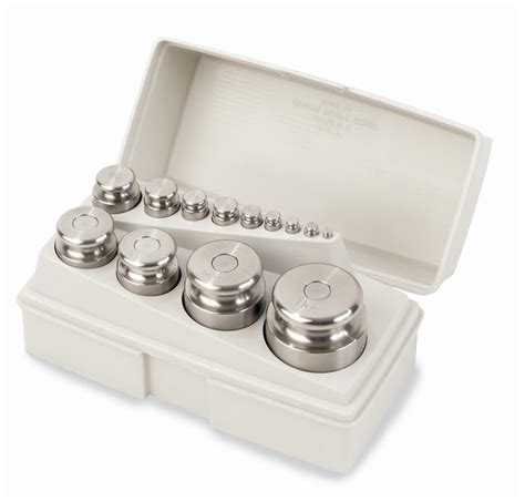 Troemner Metric Economical Stainless Steel Calibration Weight Sets, Class | Fisher Scientific