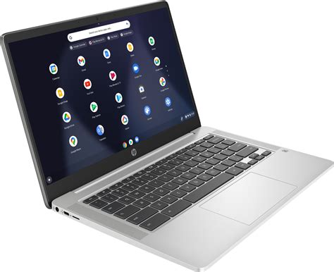 Best Buy: HP 14" Chromebook Intel Celeron 4GB Memory 32GB eMMC Mineral Silver 14a-na0010nr