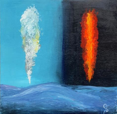 Cloud by Day, Fire by Night Painting by Joanne Holbrook - Pixels