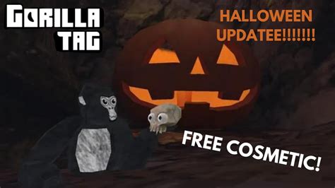 NEW HALLOWEEN UPDATE!!! | GORILLA TAG - YouTube