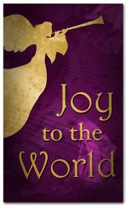 Joy to the World Banner #JoyToTheWorld #Christmas #ChristmasBanner in 2020 | Church banners ...