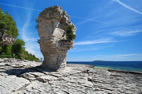 Visit Flowerpot Island, Fathom Five National Marine Park, Canada - Read More at TripBucket.com ...