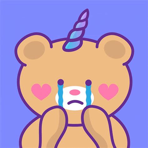 Sad Bear GIF by Jessica Lau - Find & Share on GIPHY