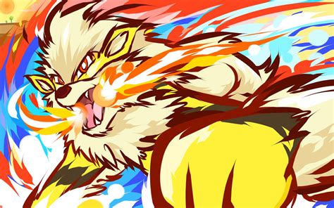 ishmam, Arcanine, Pokémon, Shiny Arcanine Wallpapers HD / Desktop and Mobile Backgrounds