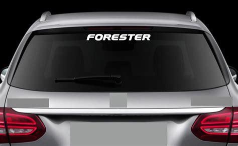 For Rear Window sticker fits Subaru Forester Decal Emblem Car Logo RW18 ...