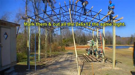 Armour Metals Steel Truss Pole Barn Kit Diy Diy Pole Barn, Pole Barn Kits, Pole Barn Plans, Pole ...