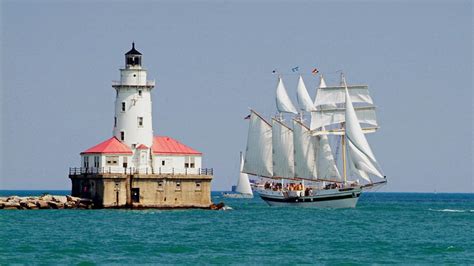 The Lighthouse and the Clipper Ship - Pathways of the Heart