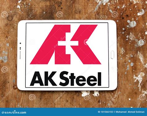 AK Steel Holding logo editorial image. Image of manufacturing - 101566155