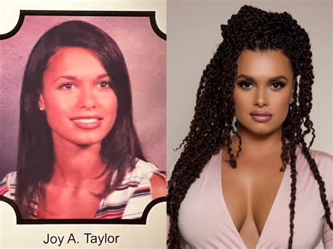 High School Classmate Found A Pic Of Young Joy Taylor, Fans Are In Awe ...