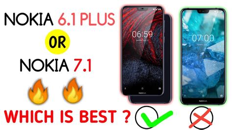 Nokia 7.1 vs Nokia 6.1 Plus - Epic Nokia Battle? 🔥🔥🔥 - YouTube