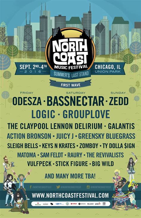 North Coast Music Festival Releases Initial Lineup With Bassnectar, Odesza, and More!