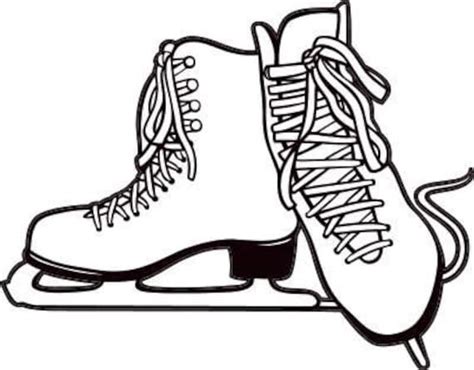 Ice Skates SVG JPEG PNG Ice Skates Cut File Ice Skates - Etsy