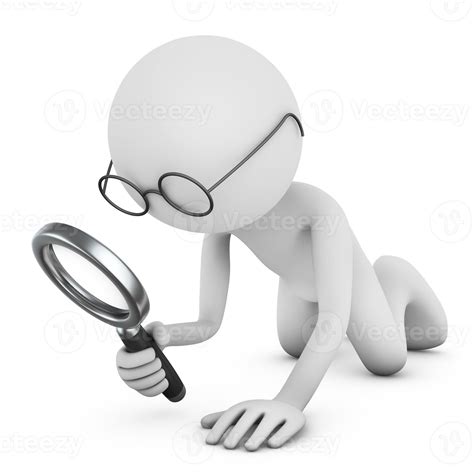 man with magnifying glass 12717207 Stock Photo at Vecteezy