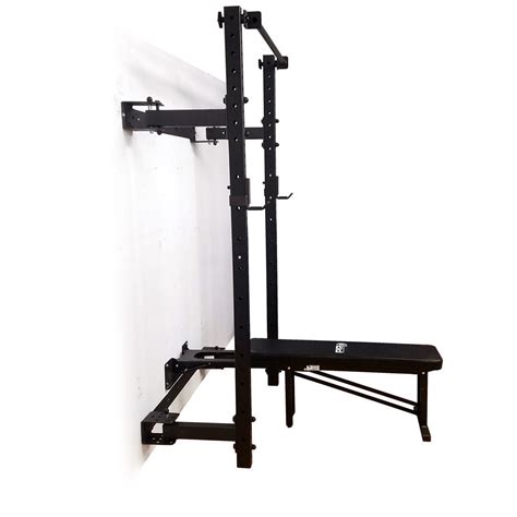 PRx Wall-Mounted Fold-In Murphy Squat Rack with Pull-Up Bar - Build ...