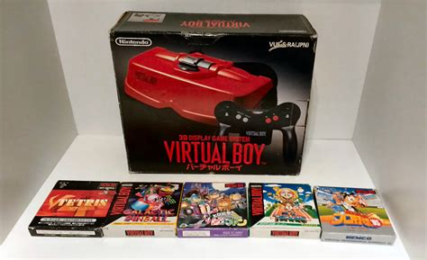 Retro Treasures: Nintendo Virtual Boy & Games