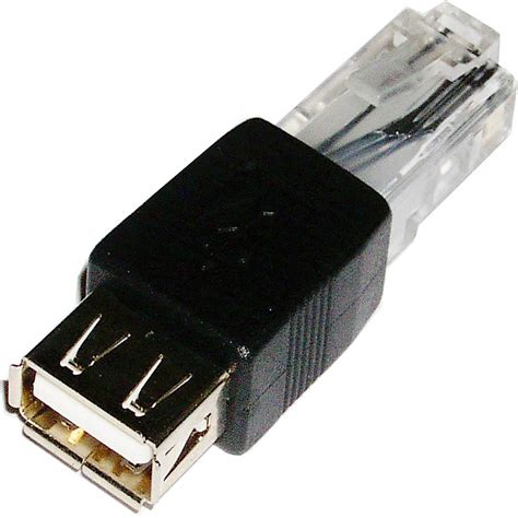 RJ45 to USB Adapter (RJ45-M/USB-AH) - Cablematic