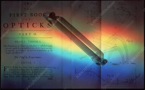 Newton's optics - Stock Image - A205/0066 - Science Photo Library