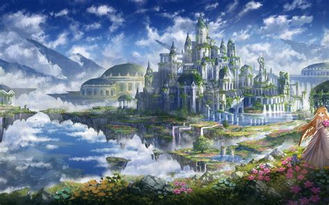 Anime Castle Wallpapers - Wallpaper Cave