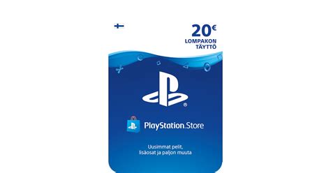 Sony PlayStation Network Card 20 EUR PSN latauskortti – K-Ruoka