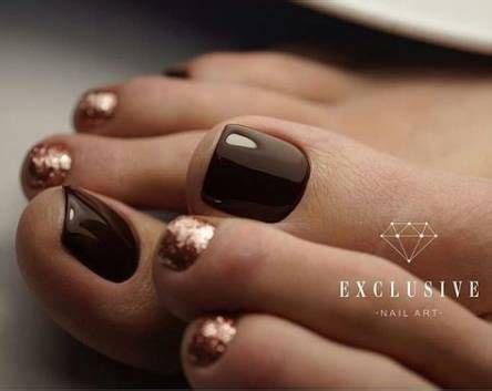 55+ Ideas fall pedicure colors glitter for 2019 | Fall pedicure, Pedicure colors, Manicure and ...