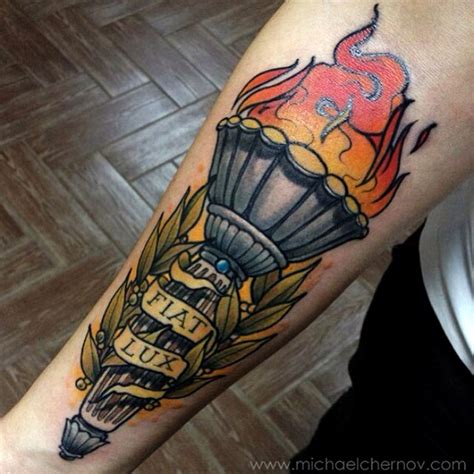 Pin by Tadeusz Tester on torch | Flame tattoos, Picture tattoos, Body ...