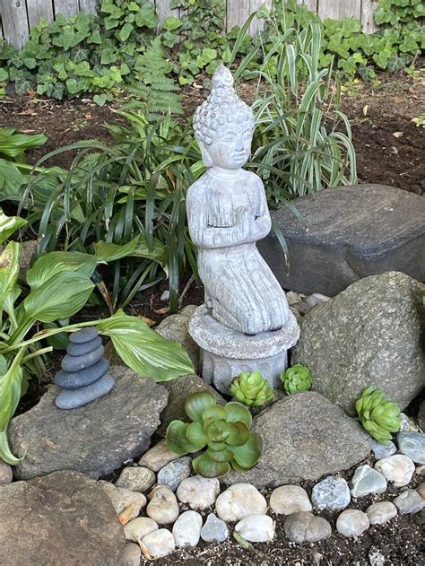 Pin by dawn spice on Zen garden | Zen garden, Buddha sculpture, Garden ...