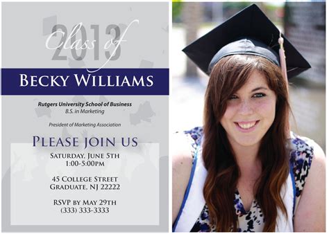 High School Graduation Invitations Sayings - Invitation Design Blog