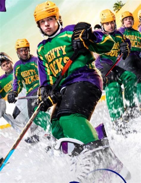 The Mighty Ducks Game Changers Brady Noon Ice Hockey Jersey | Ice ...