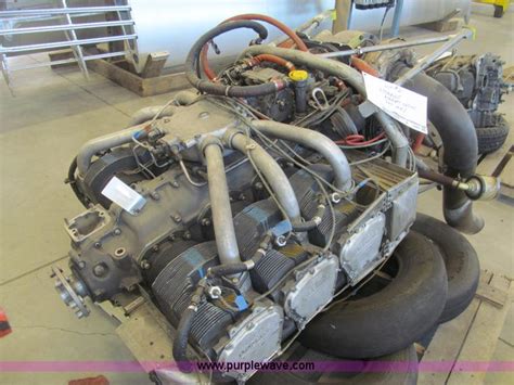 Lycoming aircraft engine in Salina, KS | Item AY9243 sold | Purple Wave