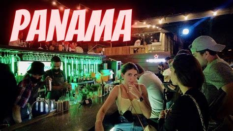 Rooftop Nightlife in Panama City Panama - YouTube