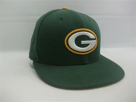 Green Bay Packers NFL Football 59Fifty Hat 7 1/8 Fitt… - Gem