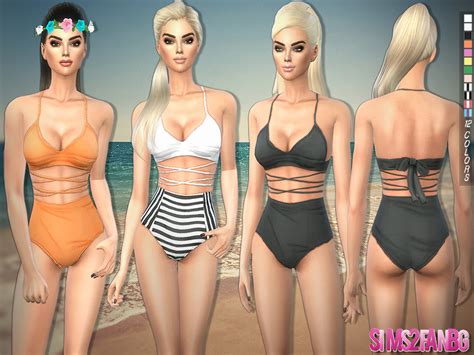 Sims 4 CC's - The Best: Whole swimwear by sims2fanbg