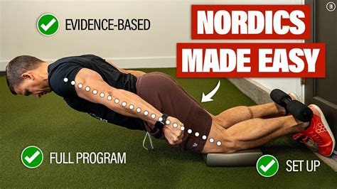 How to Set Up, Perform, & Program Nordic Hamstring Curls (Progressions ...