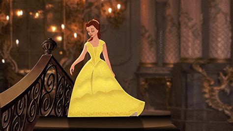 Belle yellow dress - Disney Live Action Remake Princess Movies Photo ...