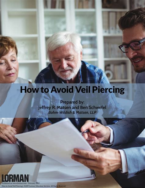 How to Avoid Veil Piercing — White Paper | Lorman Education Services