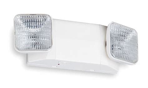 LITHONIA LIGHTING Emergency Light, 5.4W, 5-1/8In H - 2XLE3|EU2 M6 ...