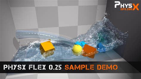 PhysX Flex 0.25 - Sample Demo - YouTube