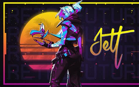 1680x1050 Resolution Jett Valorant Neon Art 1680x1050 Resolution ...