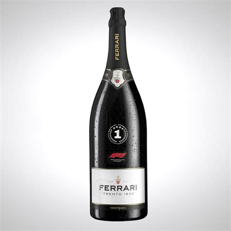 Official 2022 Podium Sponsor Ferrari Trento Champagne Bottle Signed By ...