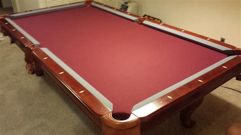 Imperial pool table assembly with new felt (refelt) in Colorado ...