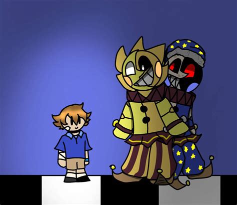 Sun and moon animatronic by 1SomebodyRandom1 on DeviantArt