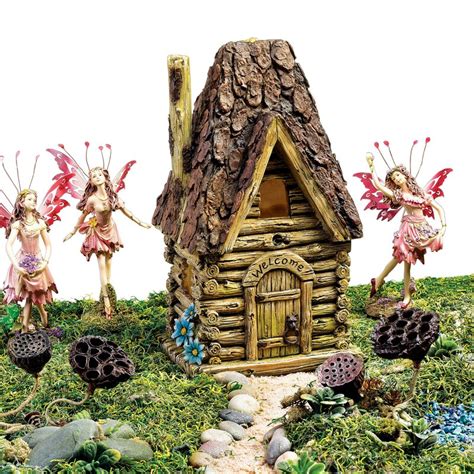 Design Toscano Woodland Fairy Garden & Reviews | Wayfair